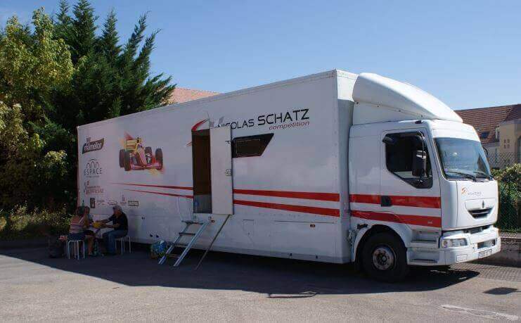 Camion de transport SCHATZ EVENTS